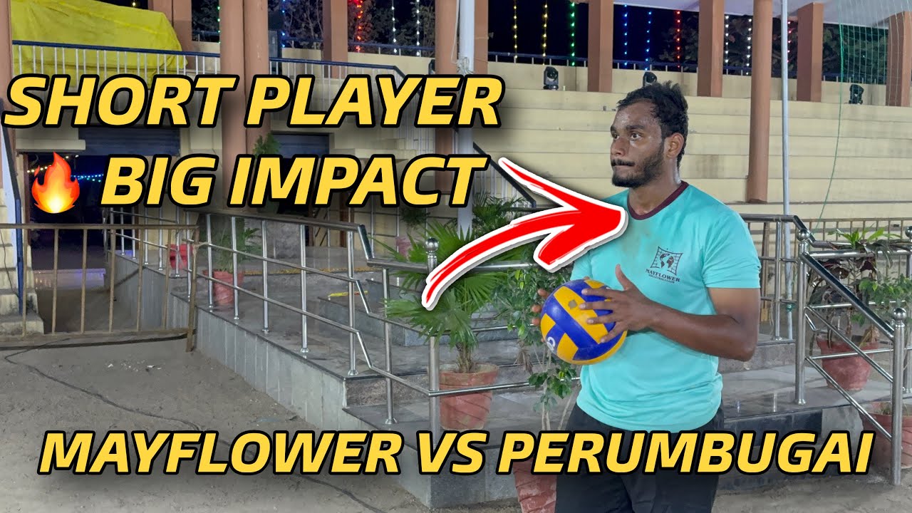 Deceding set Mayflower vs Perumbugai Round 1 last match | vellore 
