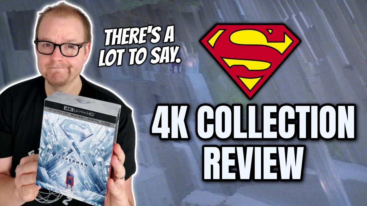 The SUPERMAN 5-Film (1978-1987) Warner Bros 4K UHD Collection Review - Is It WORTH The Price?