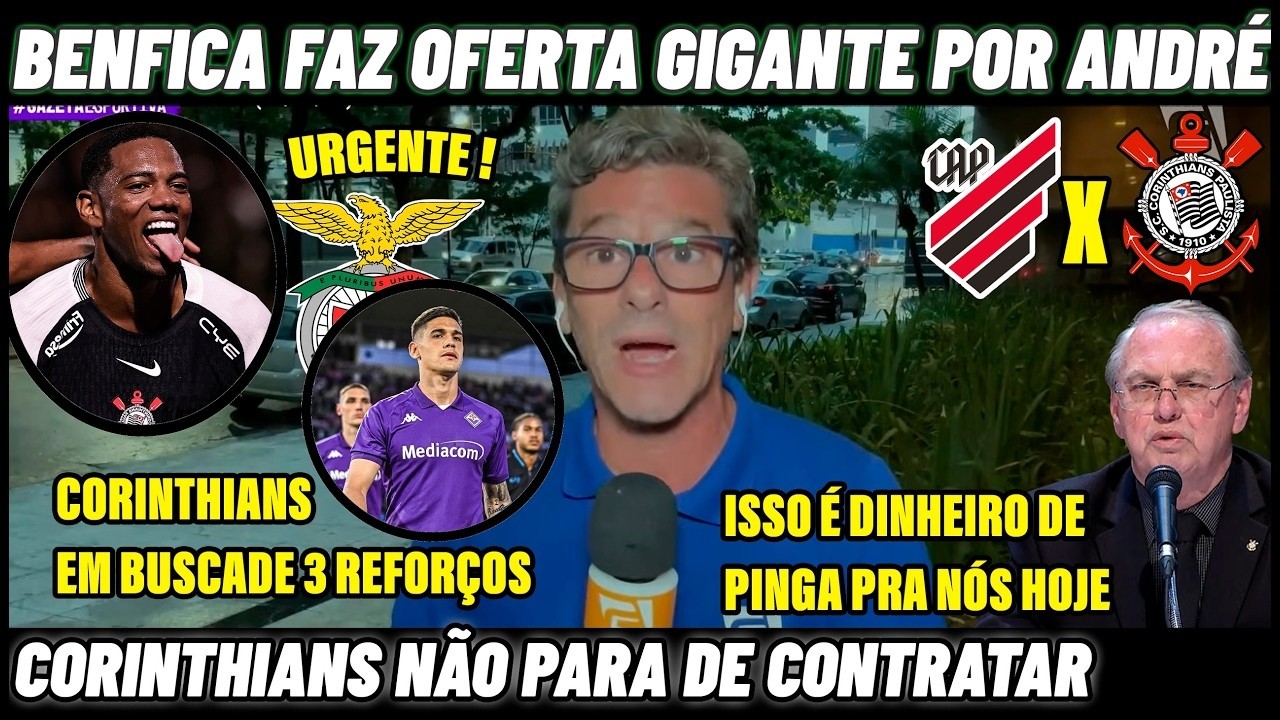 💥📢EXCLUSIVO: OS 3 NOMES QUE VÃO REFORÇAR O CORINTHIANS! VEJA OQUE A MIDIA DISSE