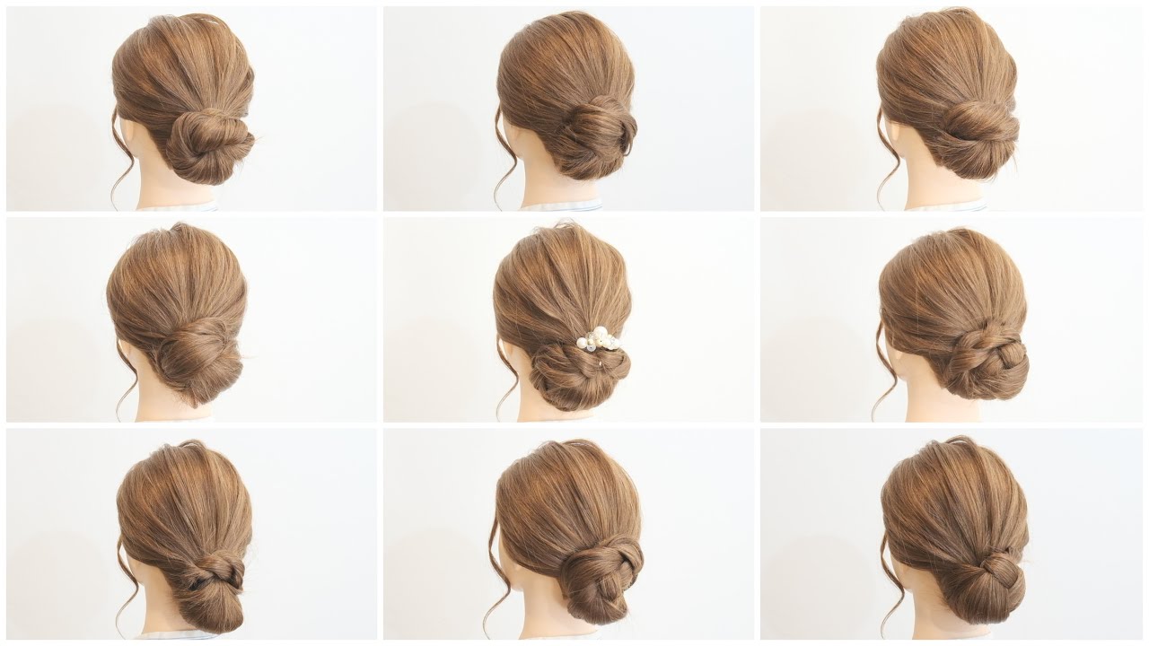 9 причесок с пучком | Идеи прически