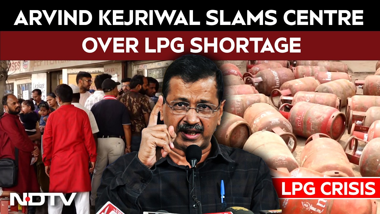 Arvind Kejriwal Slams Centre Over LPG Shortage