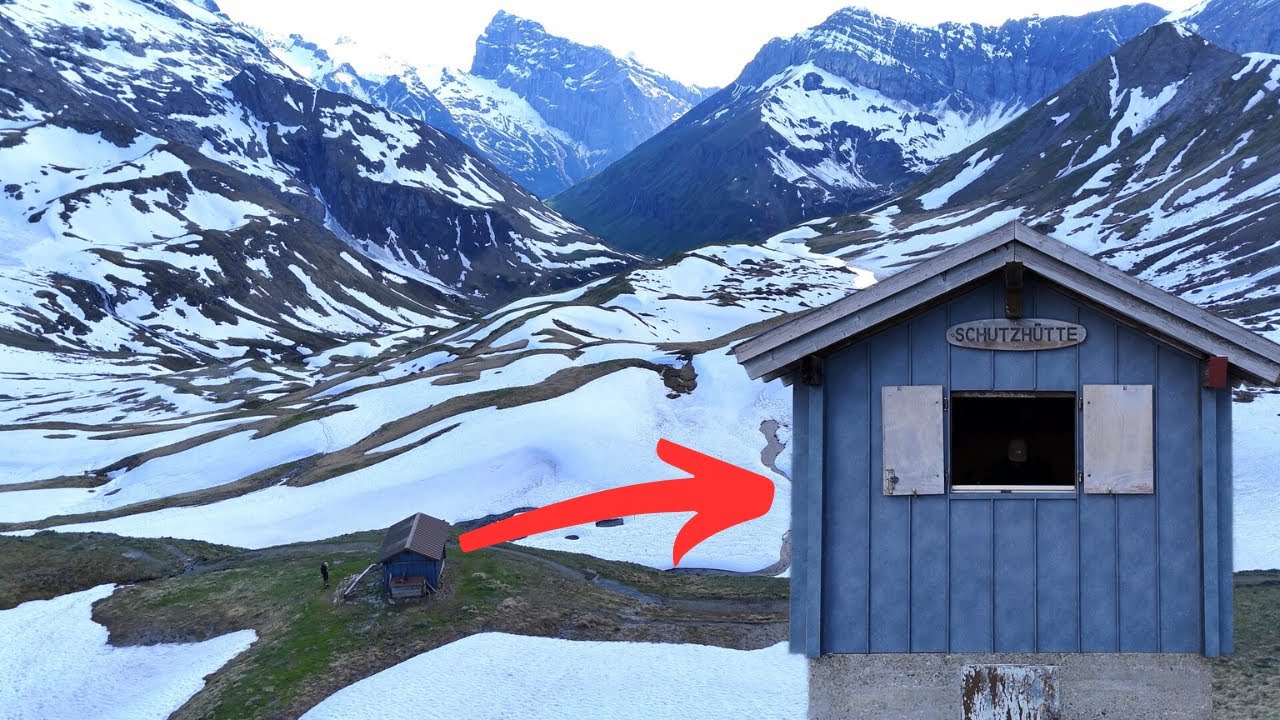 Wir Campen In Einer Einsamen Berghütte 🇨🇭