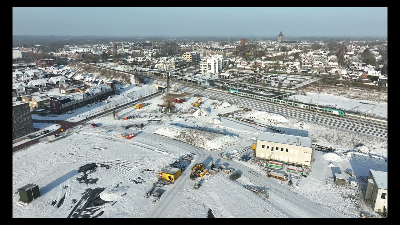 oldenzaal in sneeuw 4K