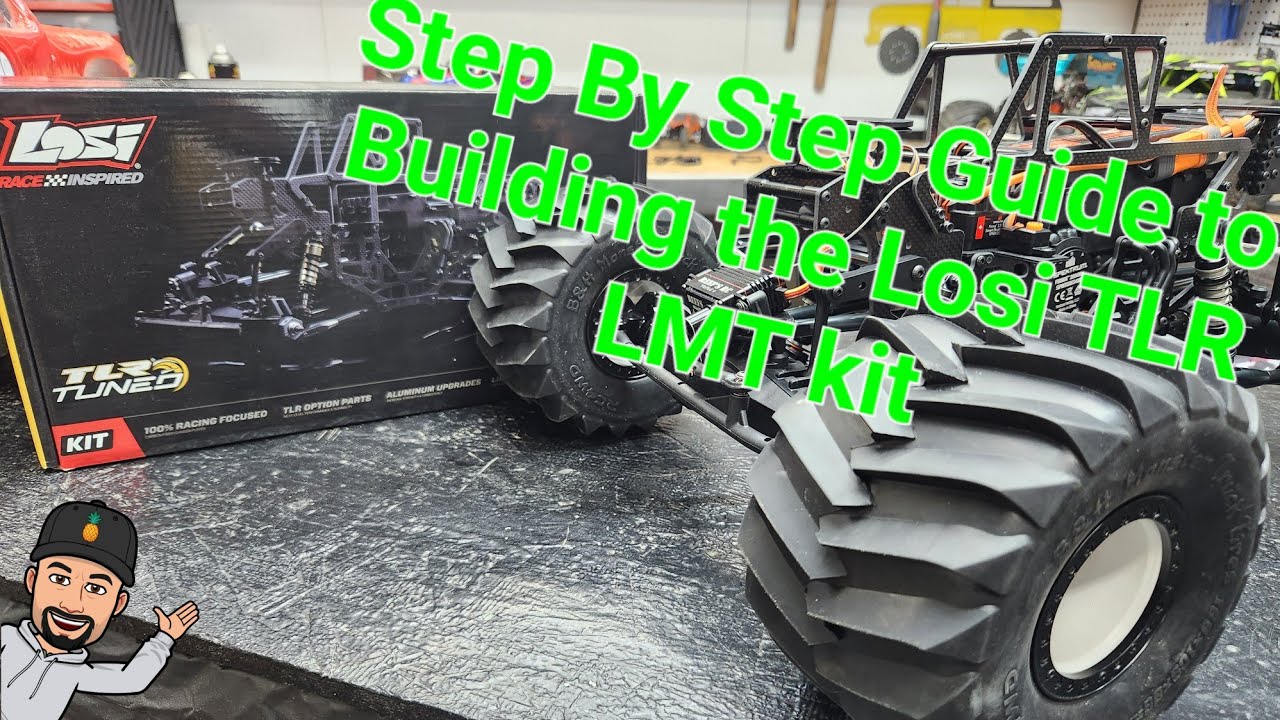 Losi TLR tuned LMT kit build step by step video for anyone looking for a complete look at assembly