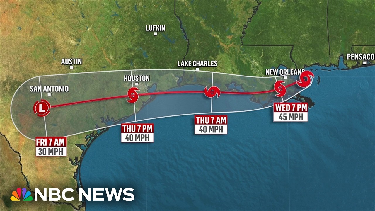 LIVE: Tropical Storm Bertha tracker | NBC News