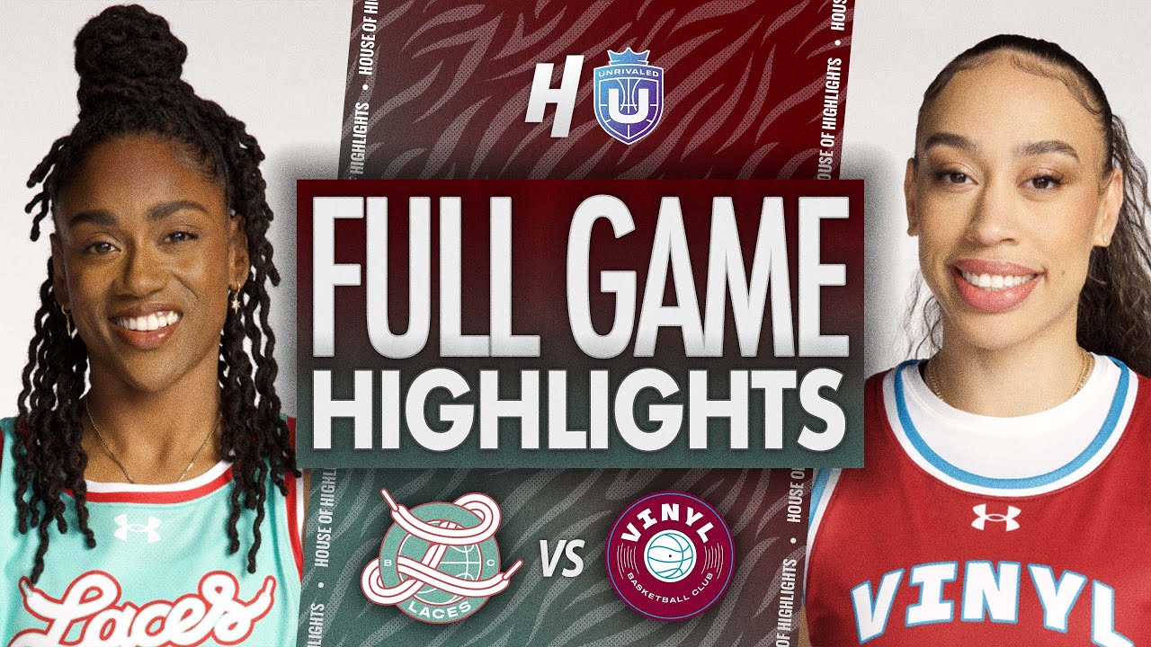 Laces vs Vinyl FULL GAME Highlights | January 24, Unrivaled 2025