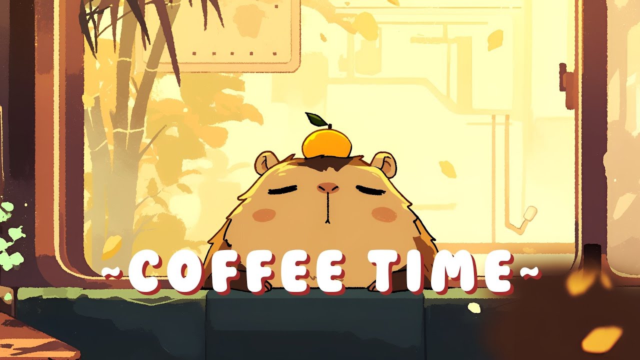 Capybara Music Channel - Lofi Hip Hop for Studying ~ Tranquil Mood ~ 🌸 ☕