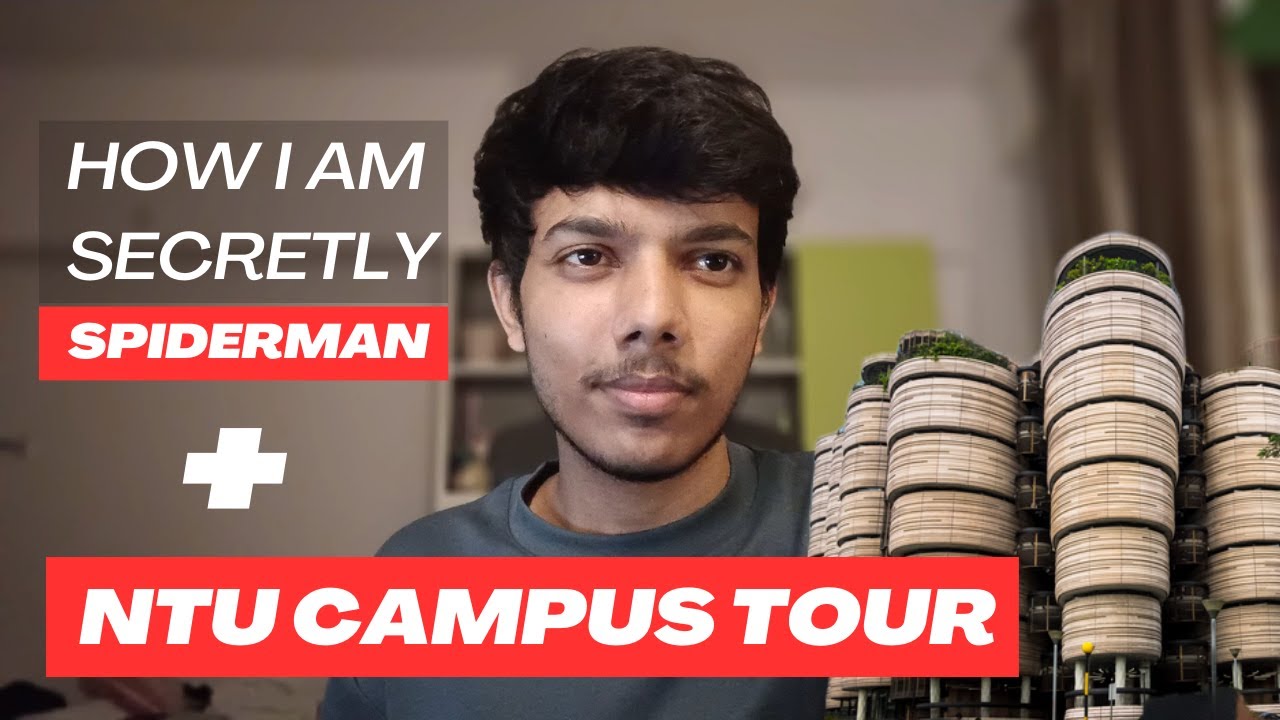 NTU Campus Tour + Freshman Year Experience | World's most Instagrammable University/College Campus