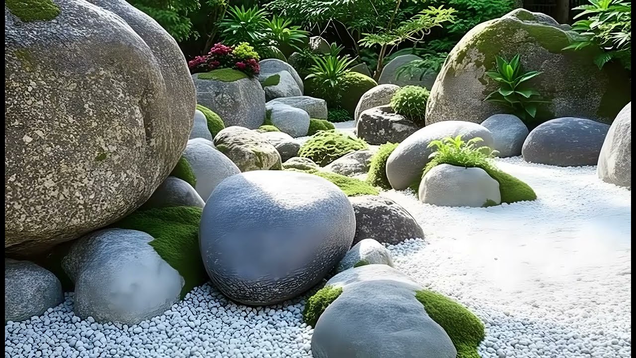 How to Use Rocks Like a Japanese Garden Master | Rock Placement & Zen Stone Arrangement