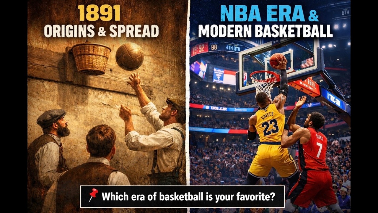 How Basketball Was Invented: From a Gym in 1891 to a Global Sport