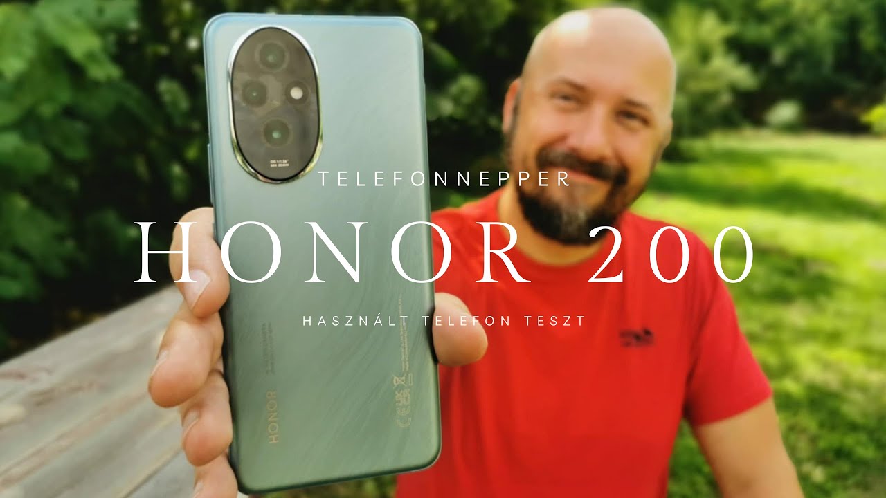 Honor 200 használt telefon teszt. Ér ez 80 ezret?