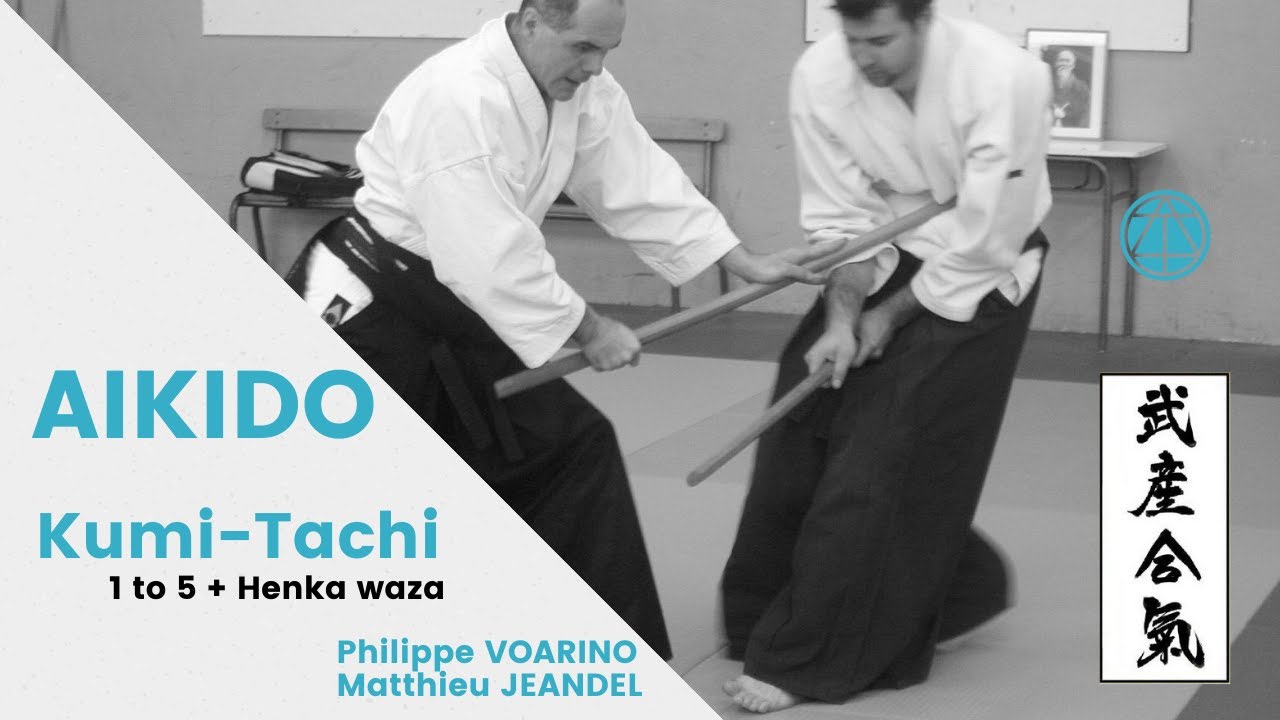 Demonstration of the Kumi Tachi + Henka following Morihiro Saito Sensei's teaching - Cannes 2006