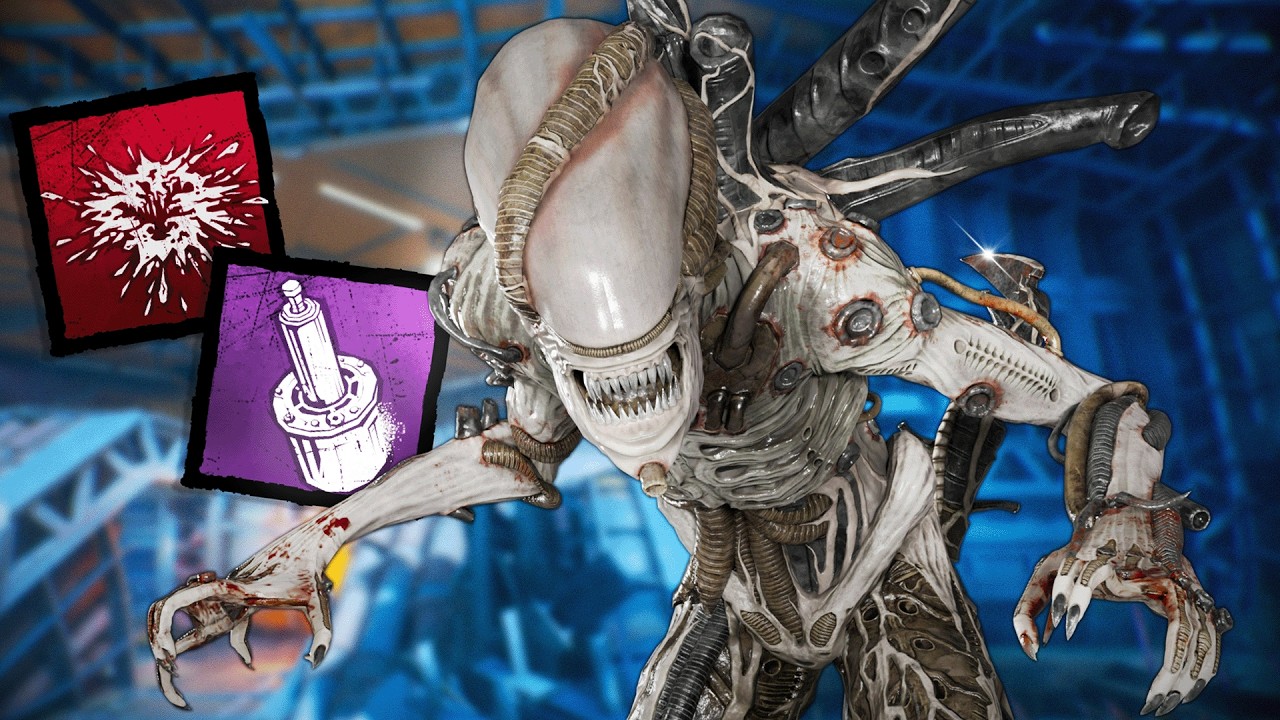Этот билд для погони за ксеноморфом НЕ ДОЛЖЕН БЫТЬ ТАКИМ СИЛЬНЫМ… | Dead by Daylight