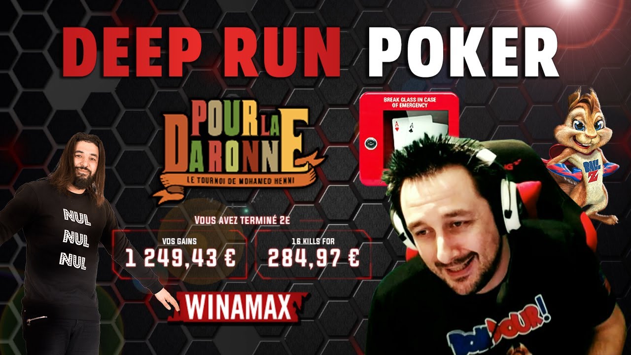 ✪ Poker ✪ Je gagne 1500 Balles sur la Daronne de WINAMAX ★ Résumé