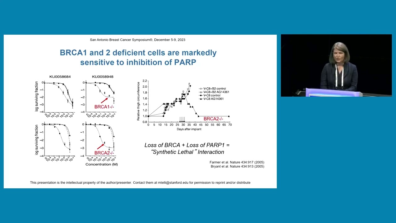 SABCS 2023: Plenary Lecture by Melinda Telli, MD: Recent Advances in Triple Negative Breast Cancer