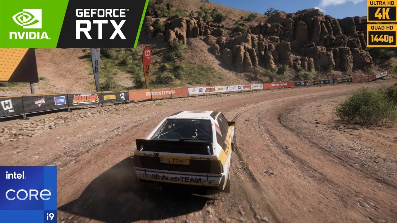 Forza Horizon 5 - 4K vs. 1440p - 8xMSAA Ultra - RTX 4090 - 13900KS - Benchmark