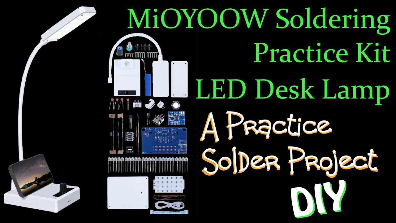 Mioyoow Soldering Practice Kit Led Desk Lamp2 1 1