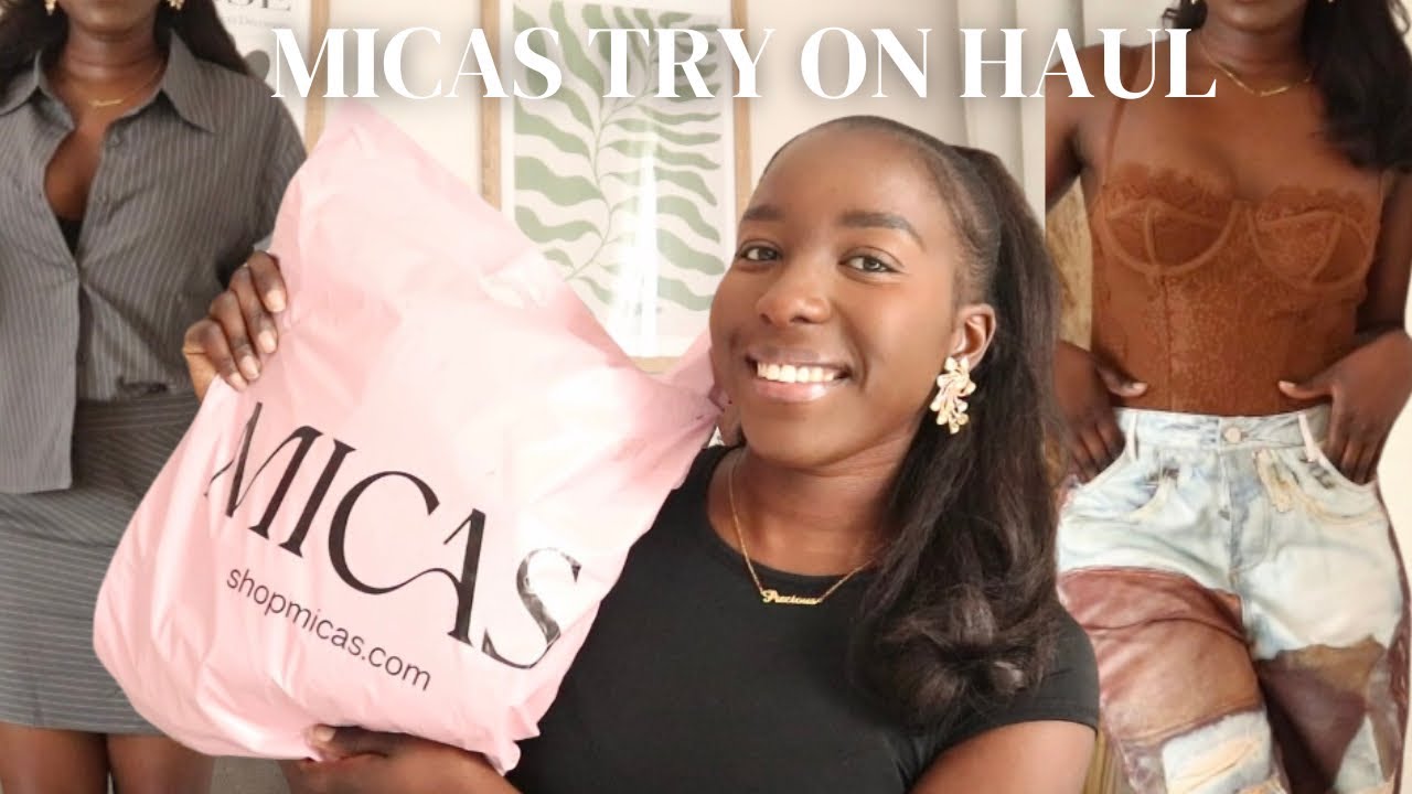 micas try on haul! | @micas.official | #micasgal #shopmicas | Precious K