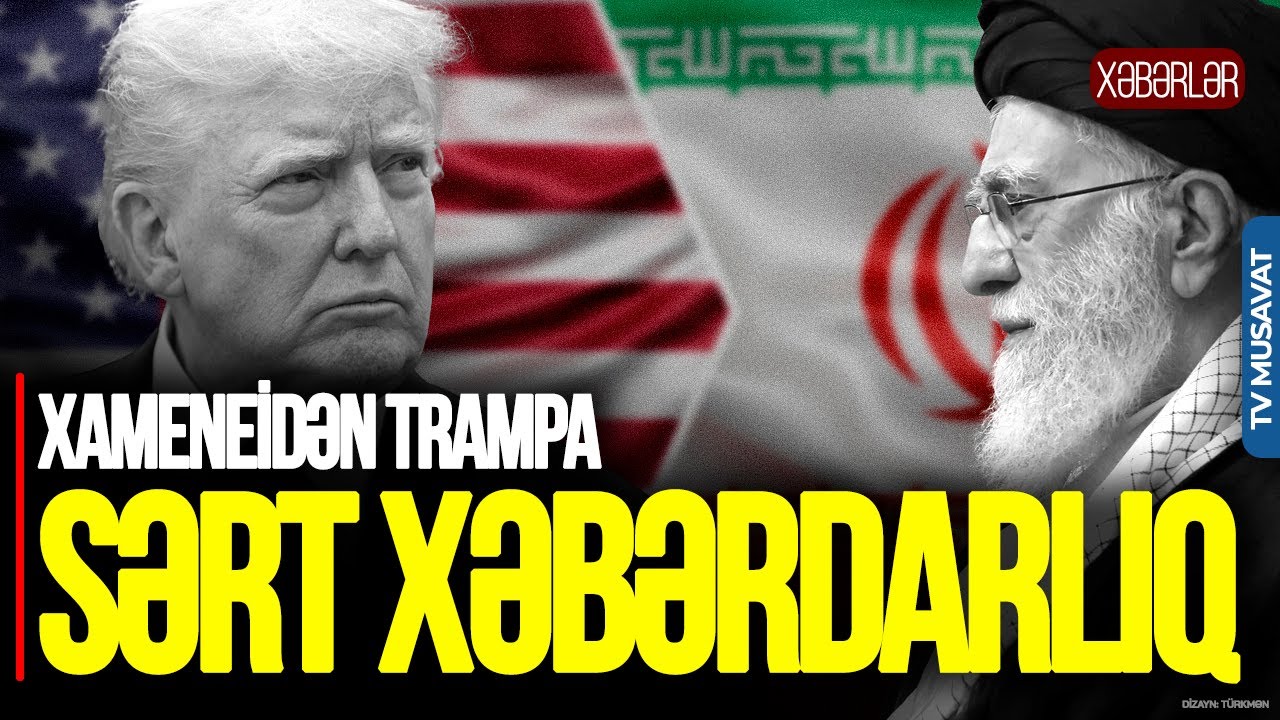 Xameneidən Trampa SƏRT XƏBƏRDARLIQ, İranda amerikan əsgərlər üçün QƏBİR QAZILDI, yaxın saatlarda…