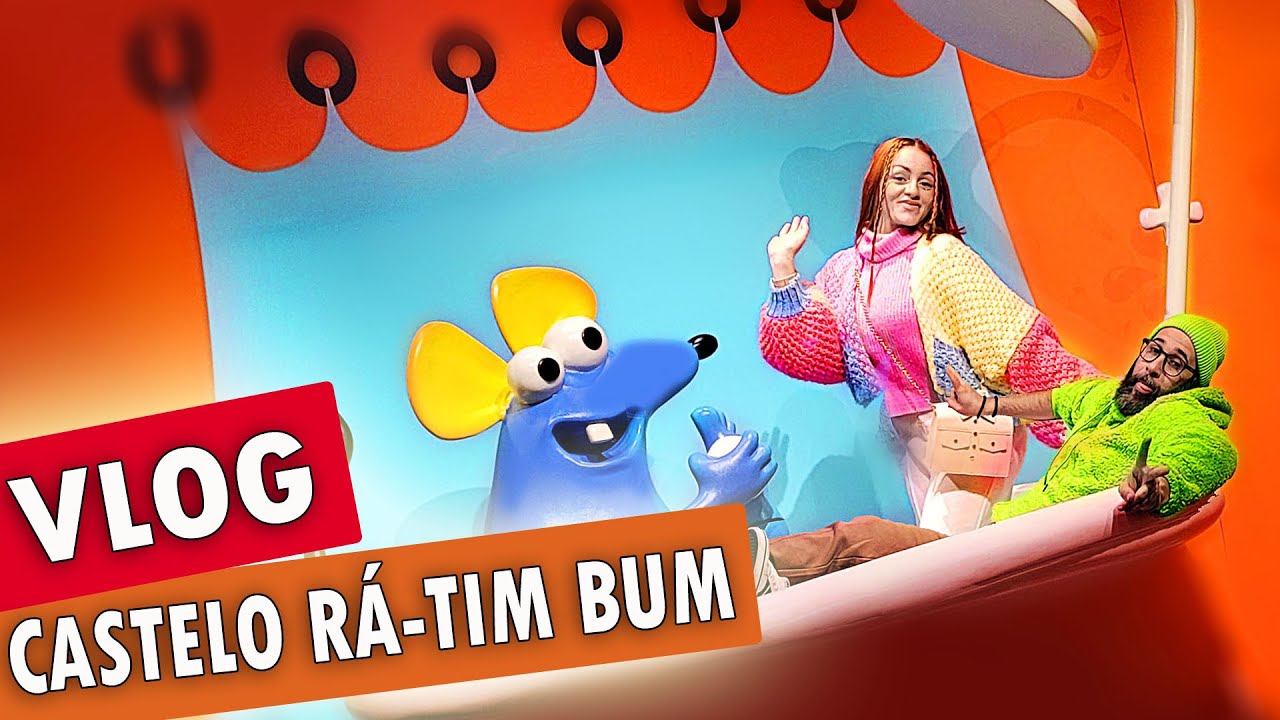 VLOG NO CASTELO RÁ TIM BUM - EXPOSIÇÃO NO SANTANA PARQUE SHOPPING -  SÃO PAULO