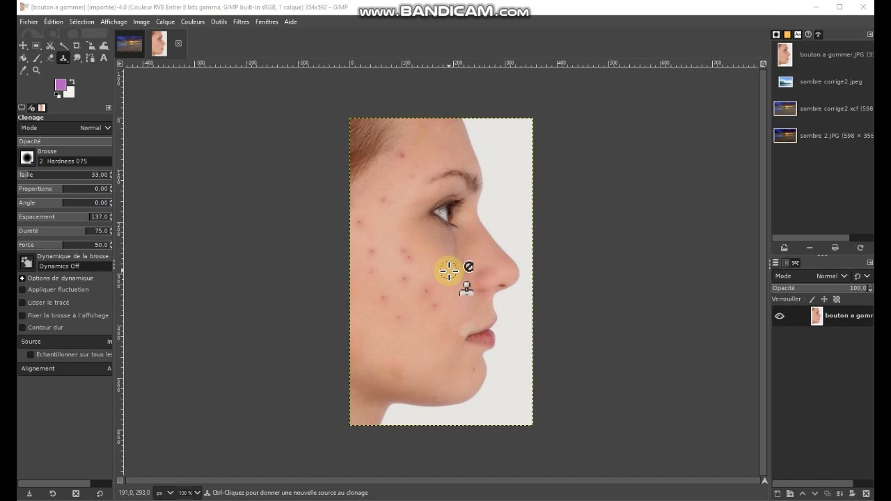 TUTO N°2 GIMP, retouche d'image