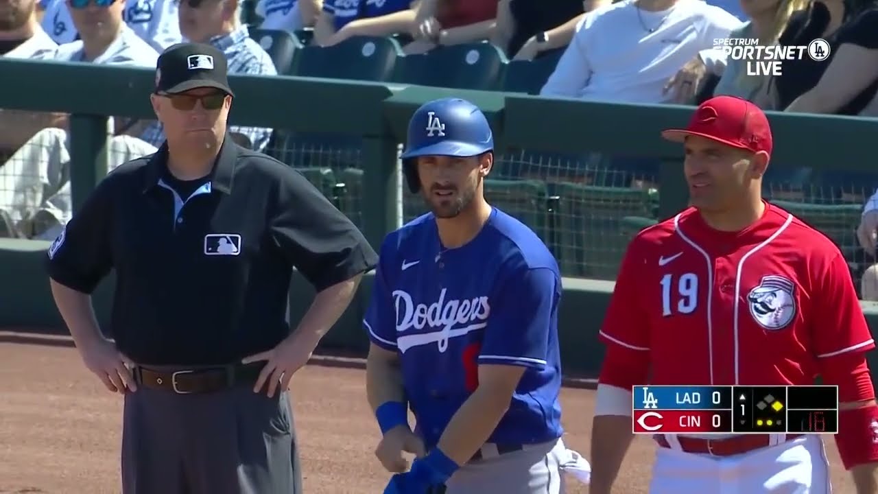 Dodgers vs Reds (3-12-2023, Spring Training)
