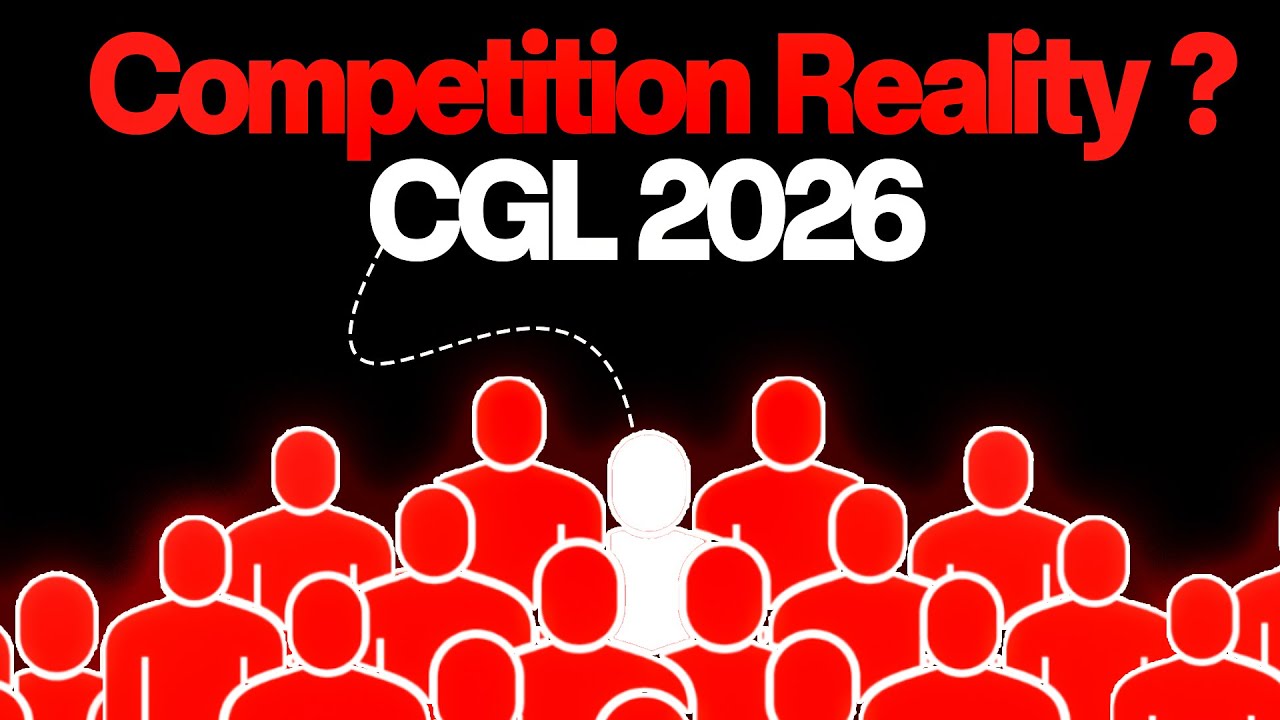 🤯 REALITY of competition in ssc exams in 2026 #ssc #cgl