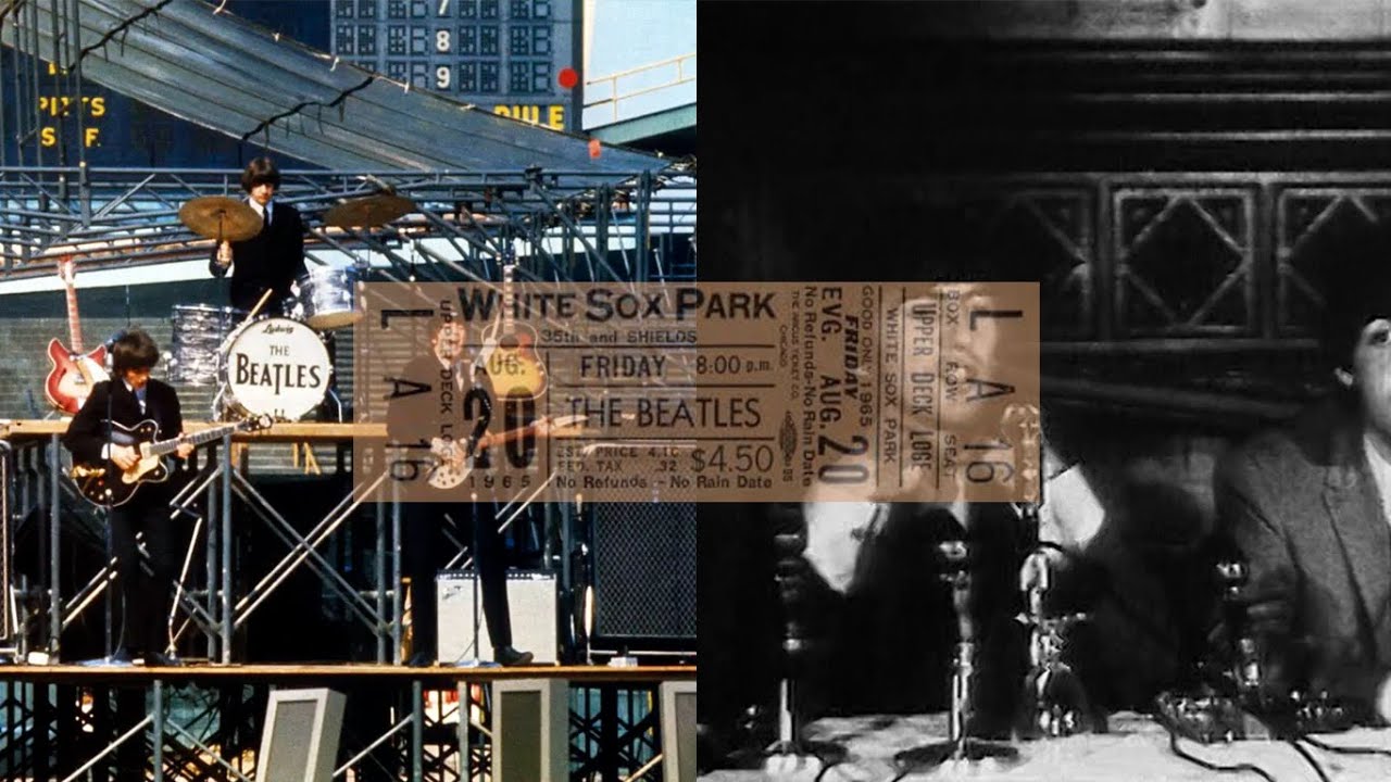 The Beatles - Live at Chicago & Press Conference (1964, 1965, 1966) [2K, 60 FPS]