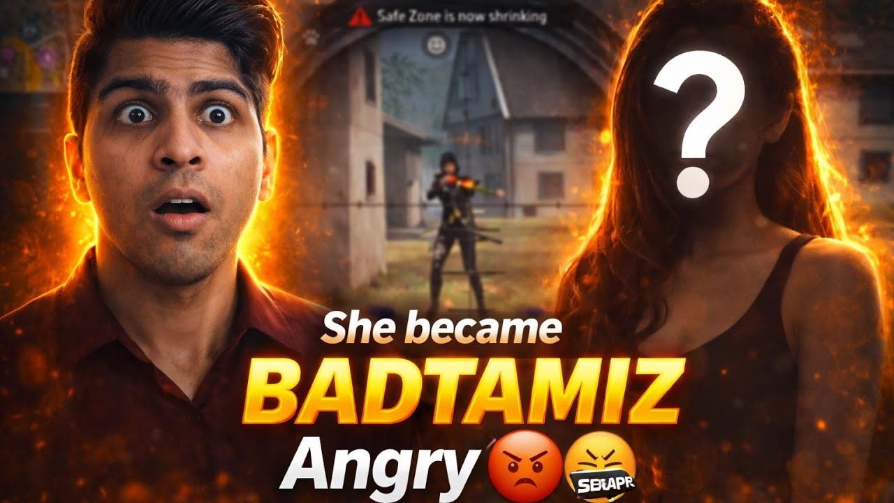 She became angry on me 🤬😤| Insane Sniper Shots & Clutch Win | Part 2