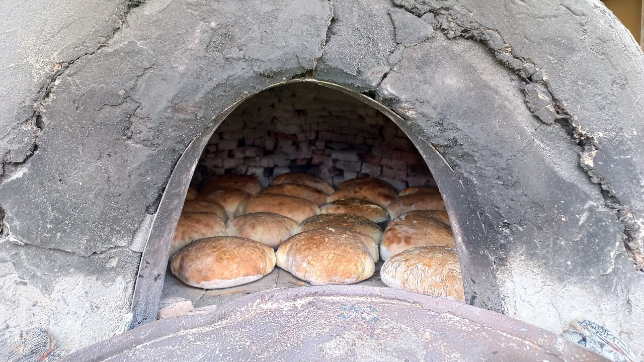Taş fırında✔ Bolu köy ekmeği 🍞🥖
