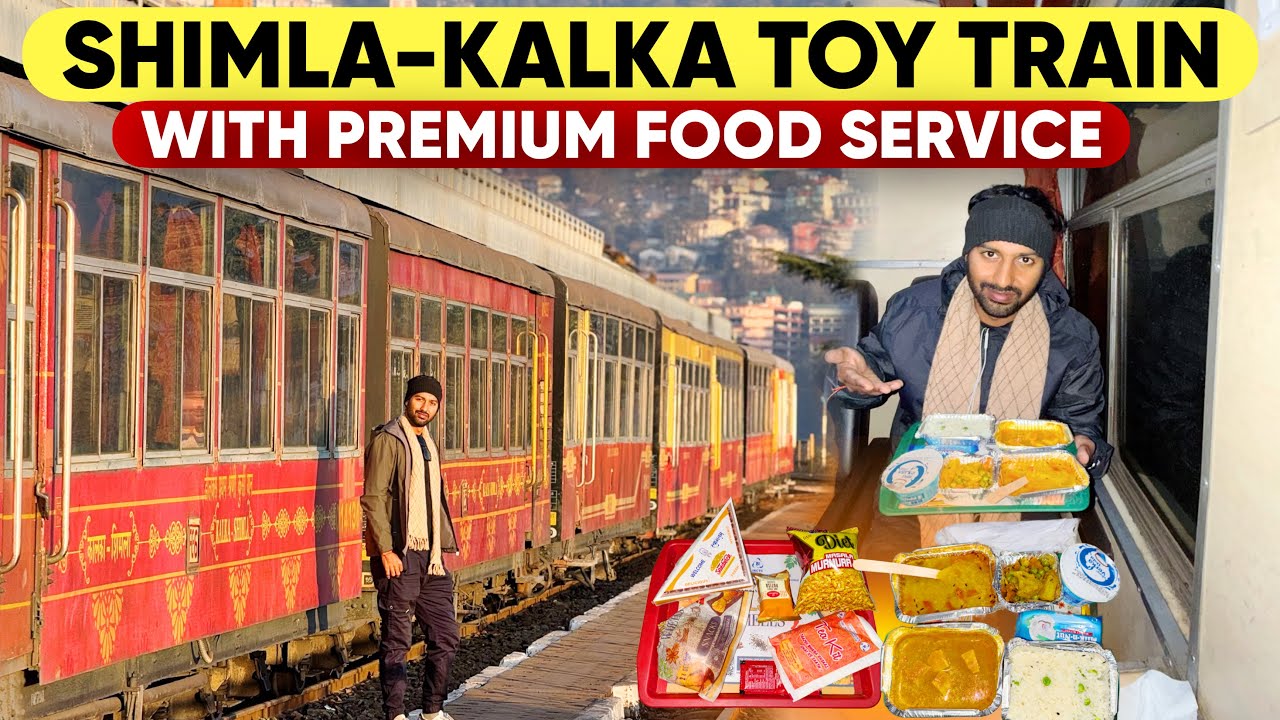 Shimla Kalka Toy Train Journey with Onboard Food Services 
