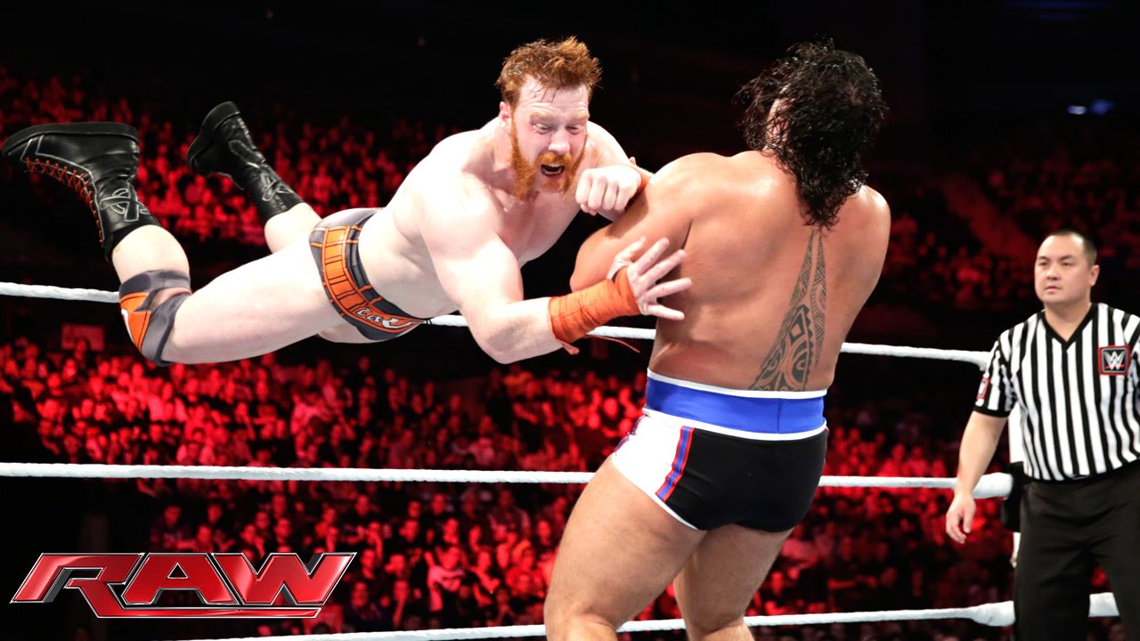 Шеймус против Русева – матч за звание чемпиона США: Raw, 10 ноября 2014 г.