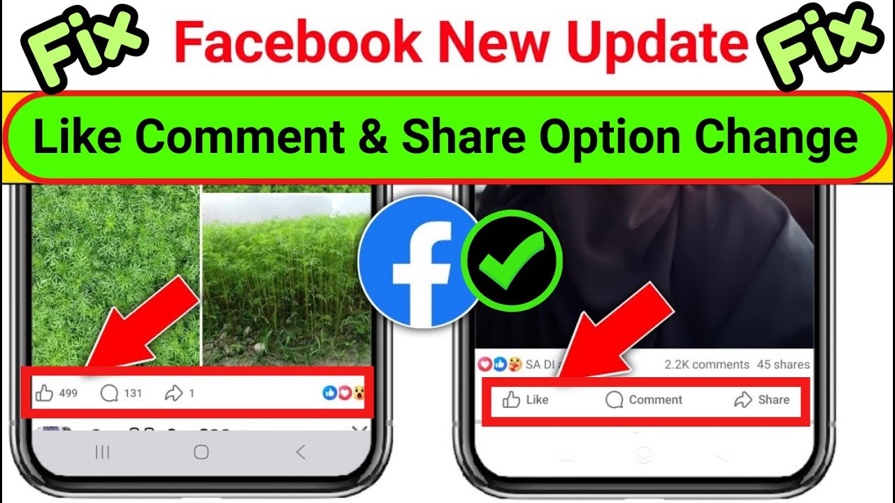 Facebook New Update 2025 &ndash; Like, Comment & Share Option Changed! Full Fix