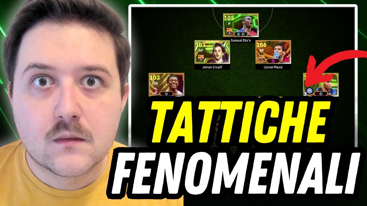 LE TATTICHE CHE TI FARANNO VINCERE ...