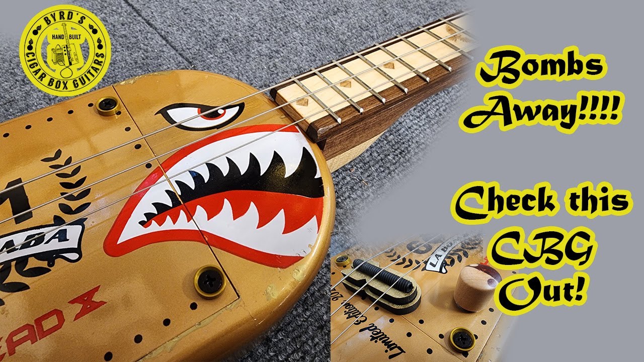 LaBomba 601 Cigar Box Guitar