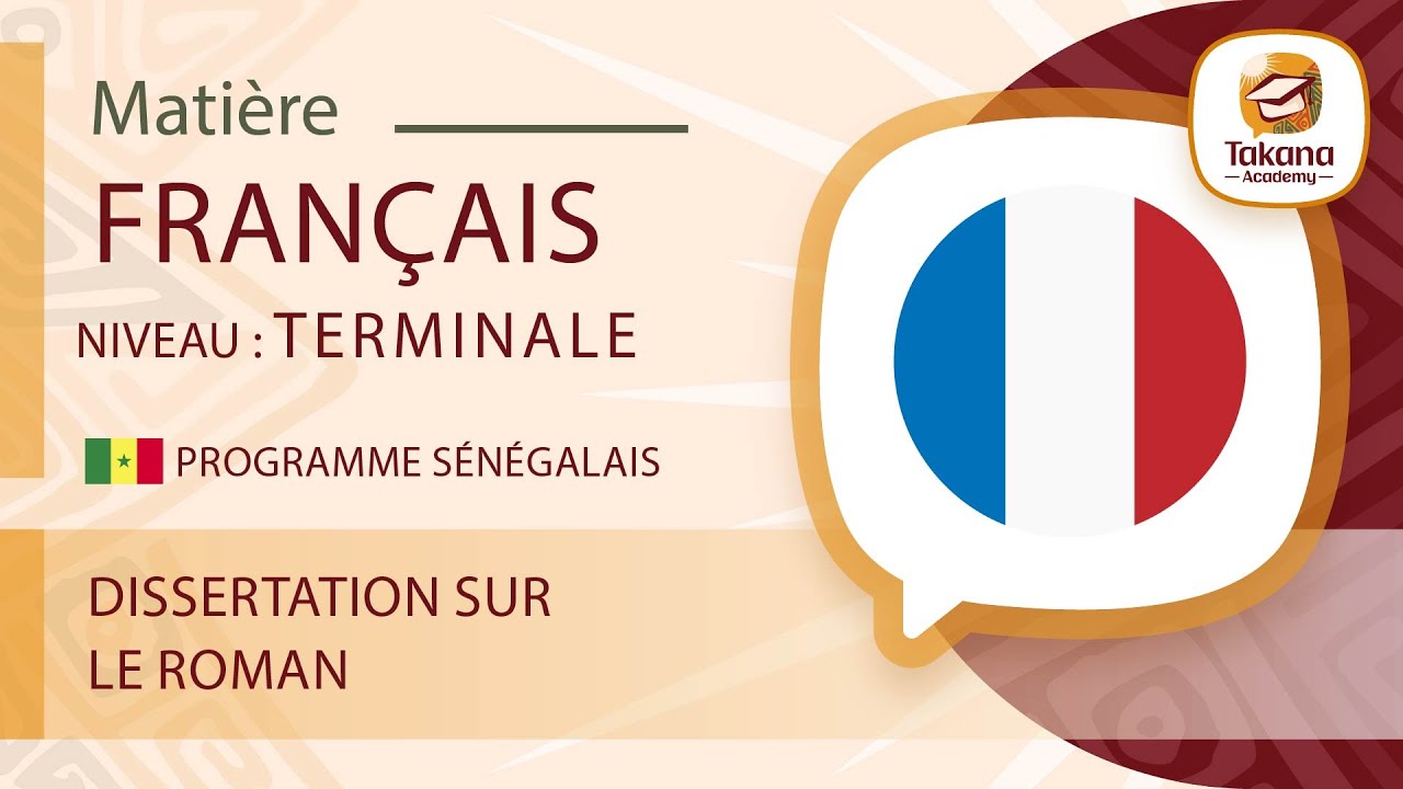 Français  ||  Dissertation sur le roman || Terminale