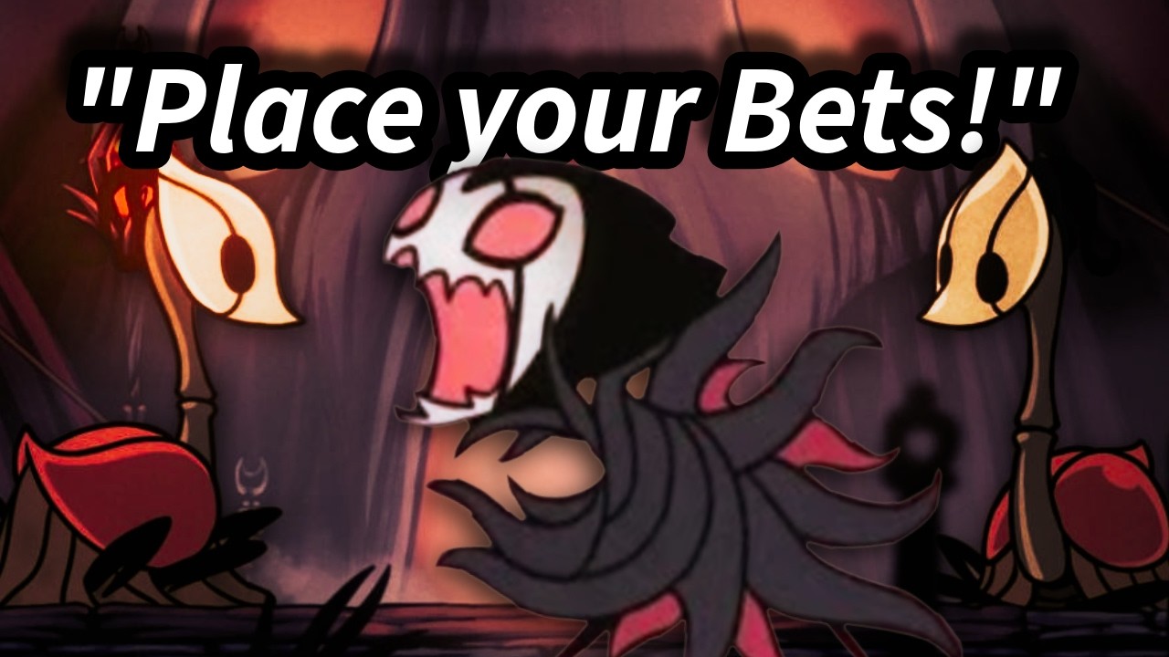 You can Gamble in my LiveStream, Will I Beat Grim!! (Hollow Knight - Live Playthrough)
