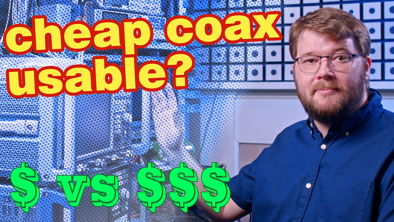 Is the $600 Cable Really Better? Testing Coaxial Cables!