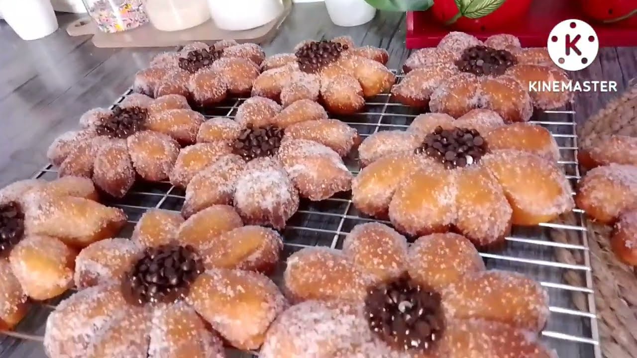 لي بيني على شكل زهرة 🌺خفيف ظريف 🥯ديريه اديه معاك للبحر شكلا وذوقا