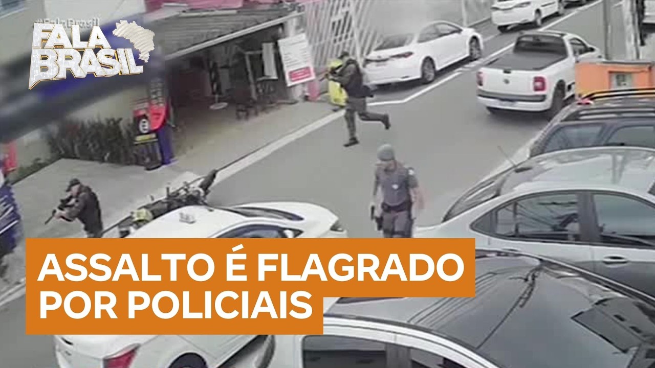 Tentativa de assalto termina com criminoso baleado próximo ao consulado dos EUA em SP