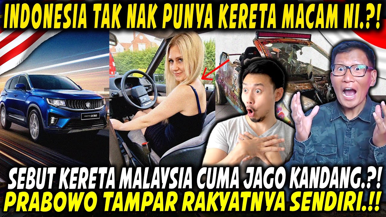 MALU‼️ MALAYSIA PUNYA MOBIL NASIONAL MENDUNIA.! PRABOWO SINDIR INDONESIA NEGARA BESAR TAPI GAGAL❓❗