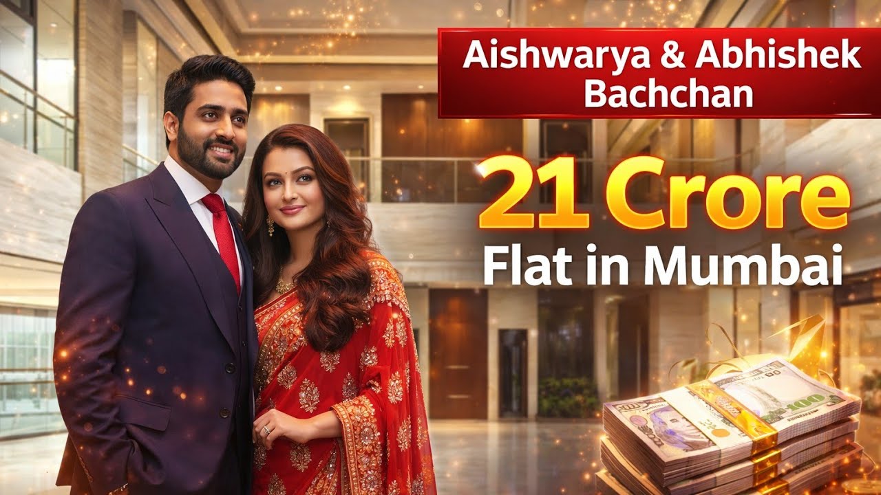  Aishwarya Rai&ndash;Abhishek Bachchan&rsquo;s Luxury ₹21 Crore Flat!