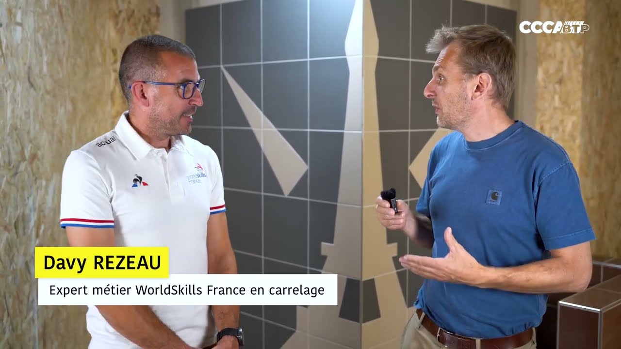 1, 2, 3... podium : Davy Rezeau, expert métier en carrelage