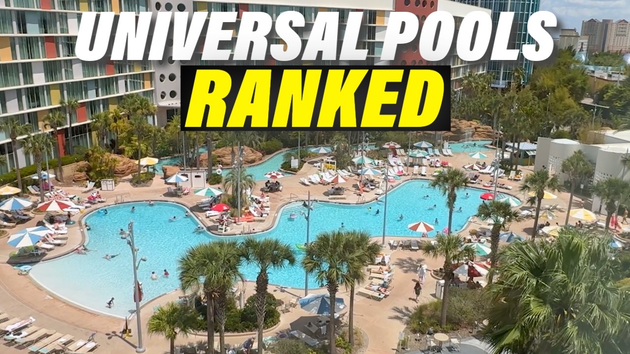 Ranking the BEST Pools at Universal Orlando Resort 2026 - You Won't Believe Number One!