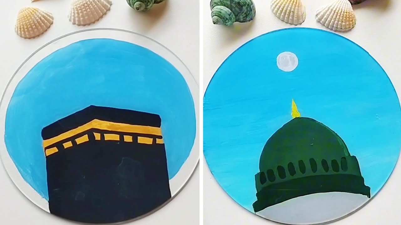 10 Amazing Glass painting ideas for beginners❤️