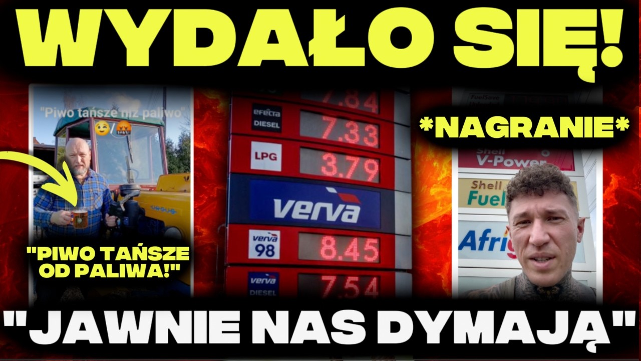 NABIJAJĄ POLAK&Oacute;W W DROGIE PALIWO! CENA PRZEBIJE 10 ZŁOTYCH?!