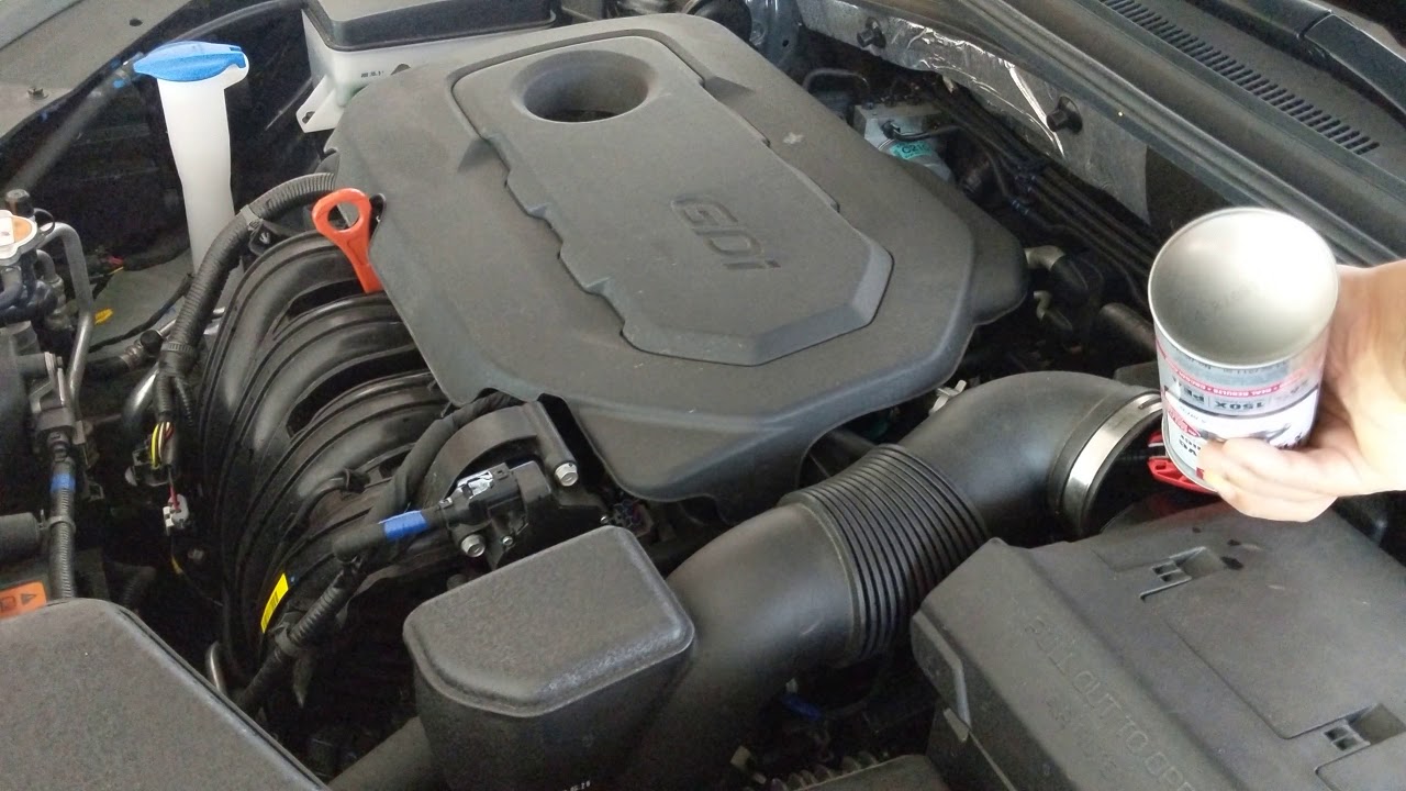 CRC GDI Intake Cleaner 2018 Hyundai Sonata Limited 2.4