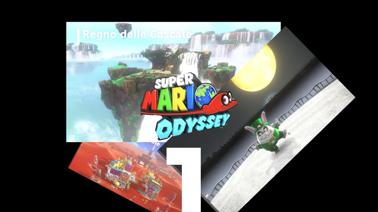 Super Mario Odyssey episodio 1. Regno dell cappello, Regno delle cascate, Regno dell deserto