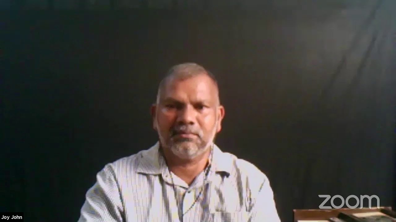 Message by Evg Joy: John bangalore organised by malapuram brethrn youth