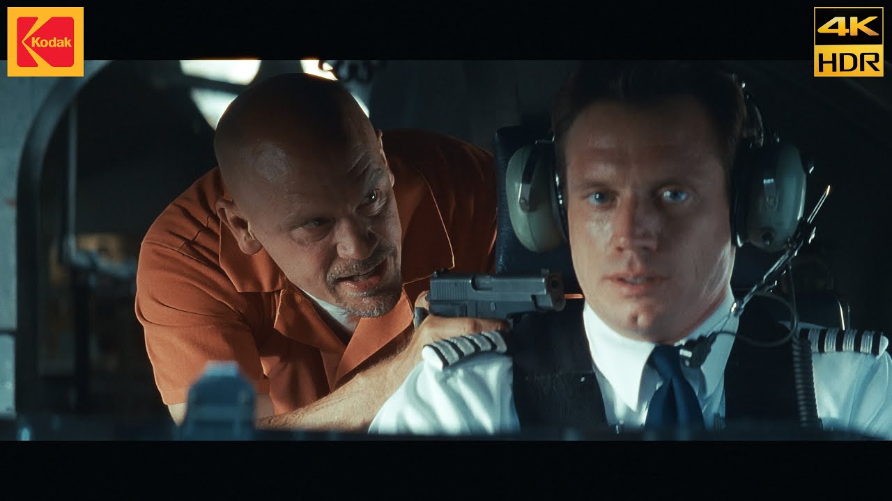 Welcome To Con Air (1997) 4K HDR10 Kodak Cinematic 35mm D65 Remaster